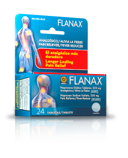 Tabletas Analgésicas Flanax